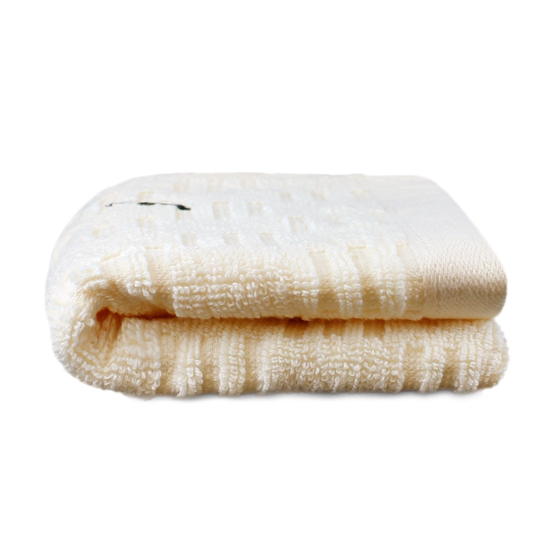 TOALLA DE CARA SAVOY NAUTICA 100% ALGODON 30X50CM HIPOALERGE NICA CREMA - 3