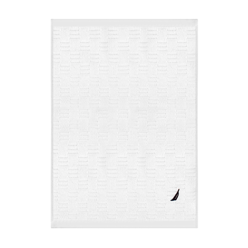 TOALLA DE MANOS SAVOY NAUTICA 100% ALGODON ULTRA SUAVE 40X60CM BLANCA - 2