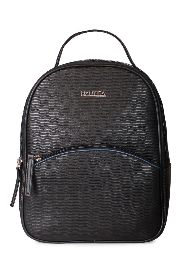 PACK LEEWAY NAUTICA MOCHILA + CARTERA NEGRA - 2