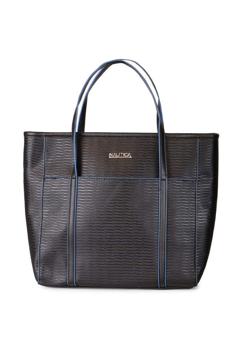 PACK LEEWAY NAUTICA MOCHILA + CARTERA NEGRA - 5