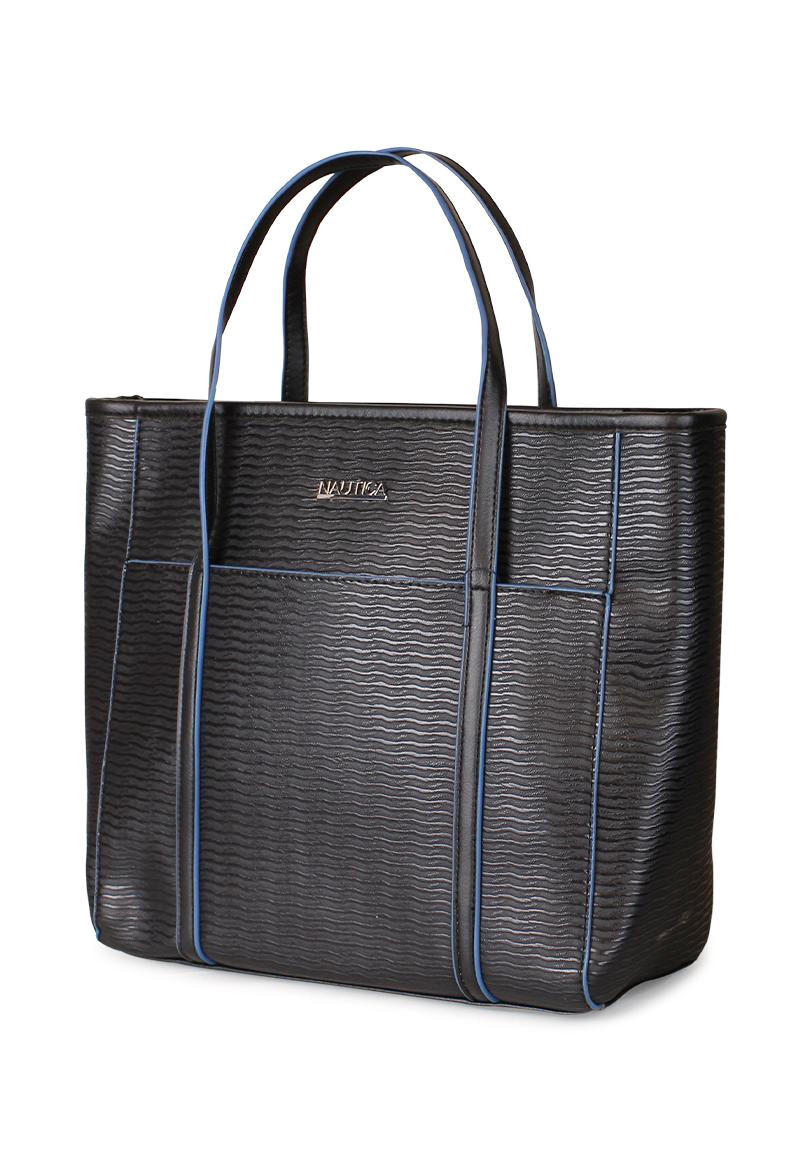PACK LEEWAY NAUTICA MOCHILA + CARTERA NEGRA - 6
