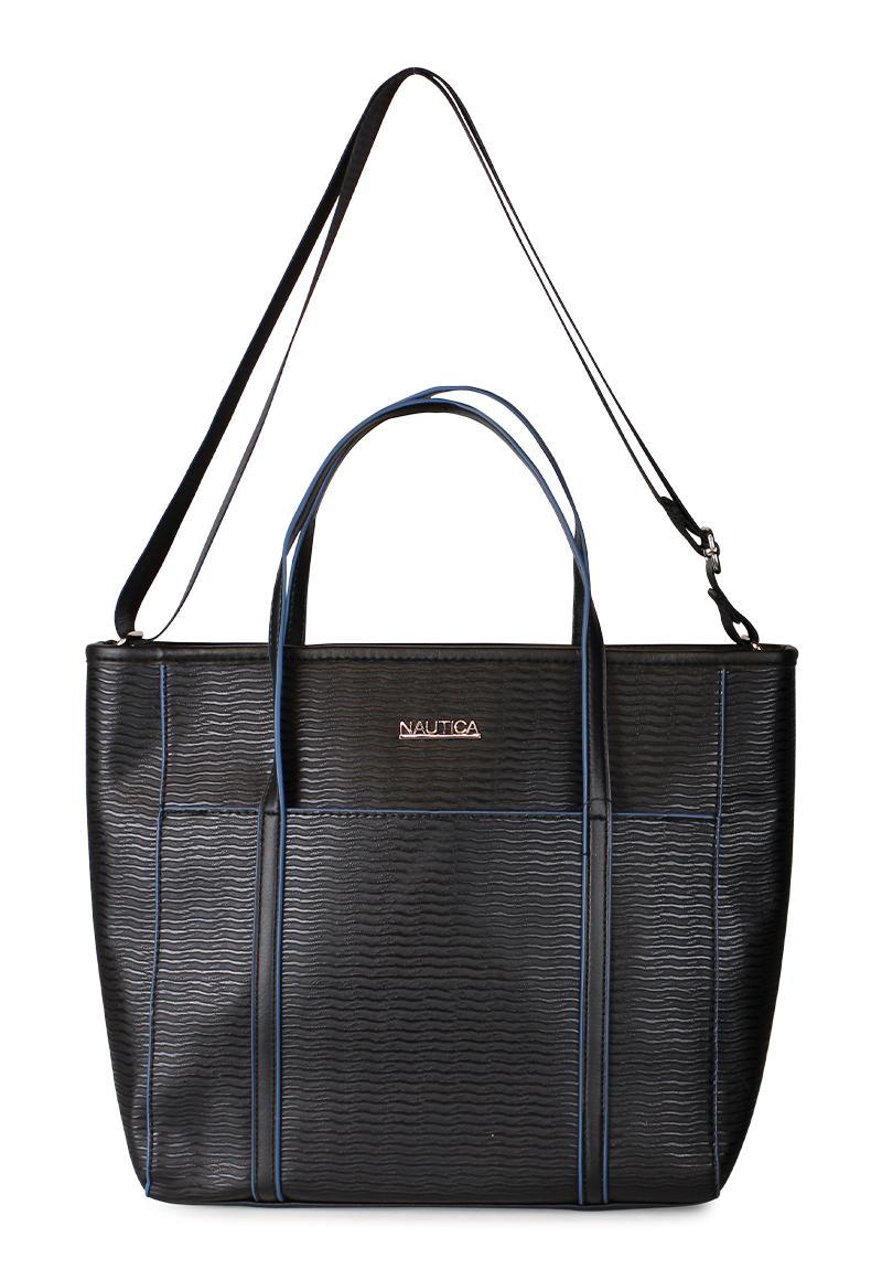 PACK LEEWAY NAUTICA MOCHILA + CARTERA NEGRA - 7