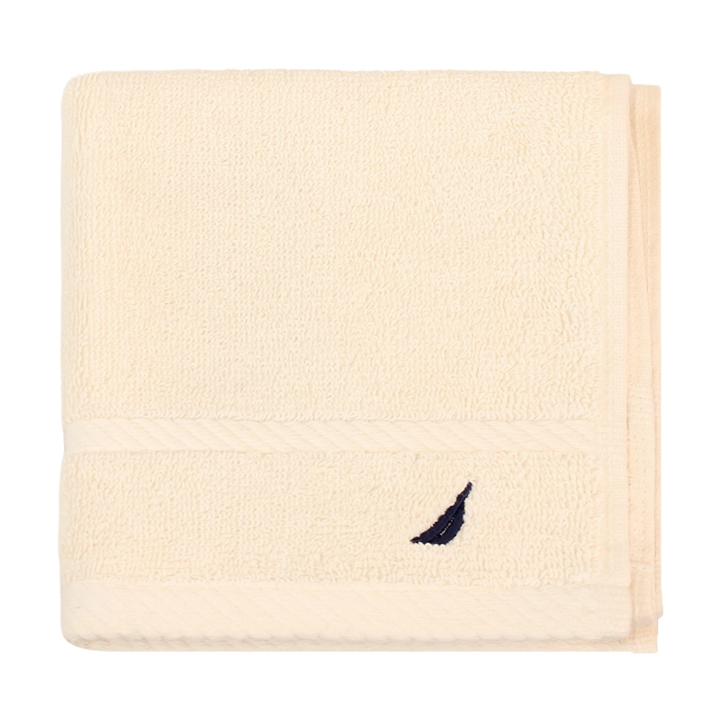 TOALLA DE CARA SIGNATURE NAUTICA 100% ALGODON 33X33CM PREMIUM BEIGE CLARO - 4