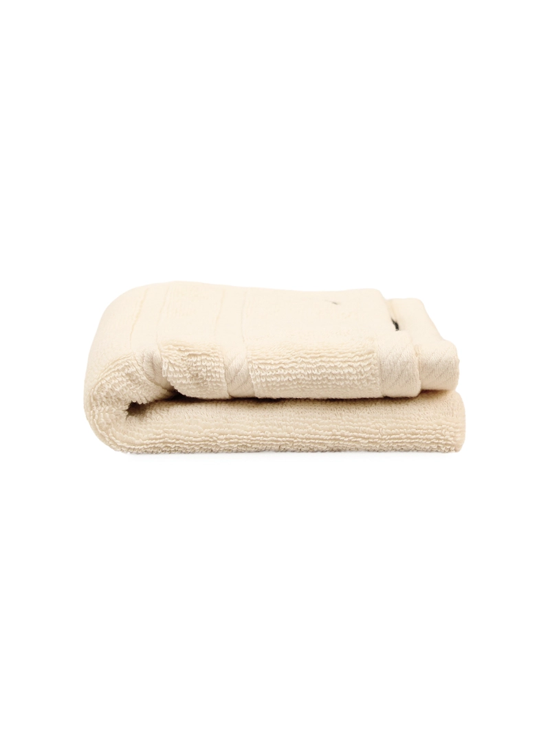 TOALLA PARA MANOS NAUTICA SIGNATURE PREMIUM 100% ALGODON BEIGE - 2