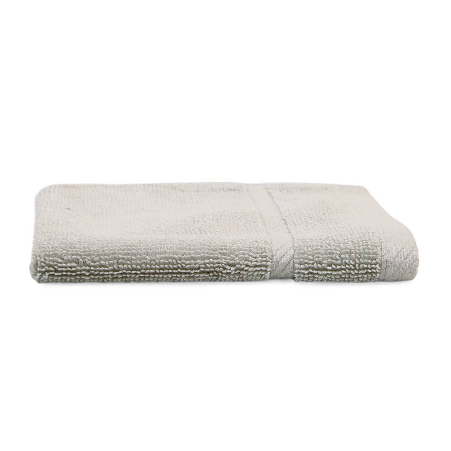 TOALLA DE CARA SIGNATURE NAUTICA 100% ALGODON 33X33CM PREMIUM GRIS CLARO - 2