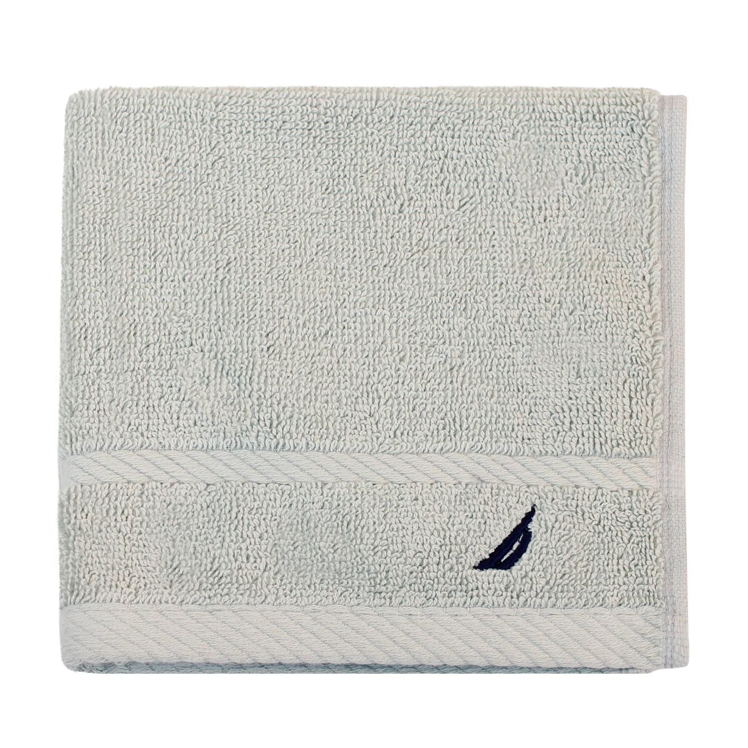 TOALLA DE CARA SIGNATURE NAUTICA 100% ALGODON 33X33CM PREMIUM GRIS CLARO - 4