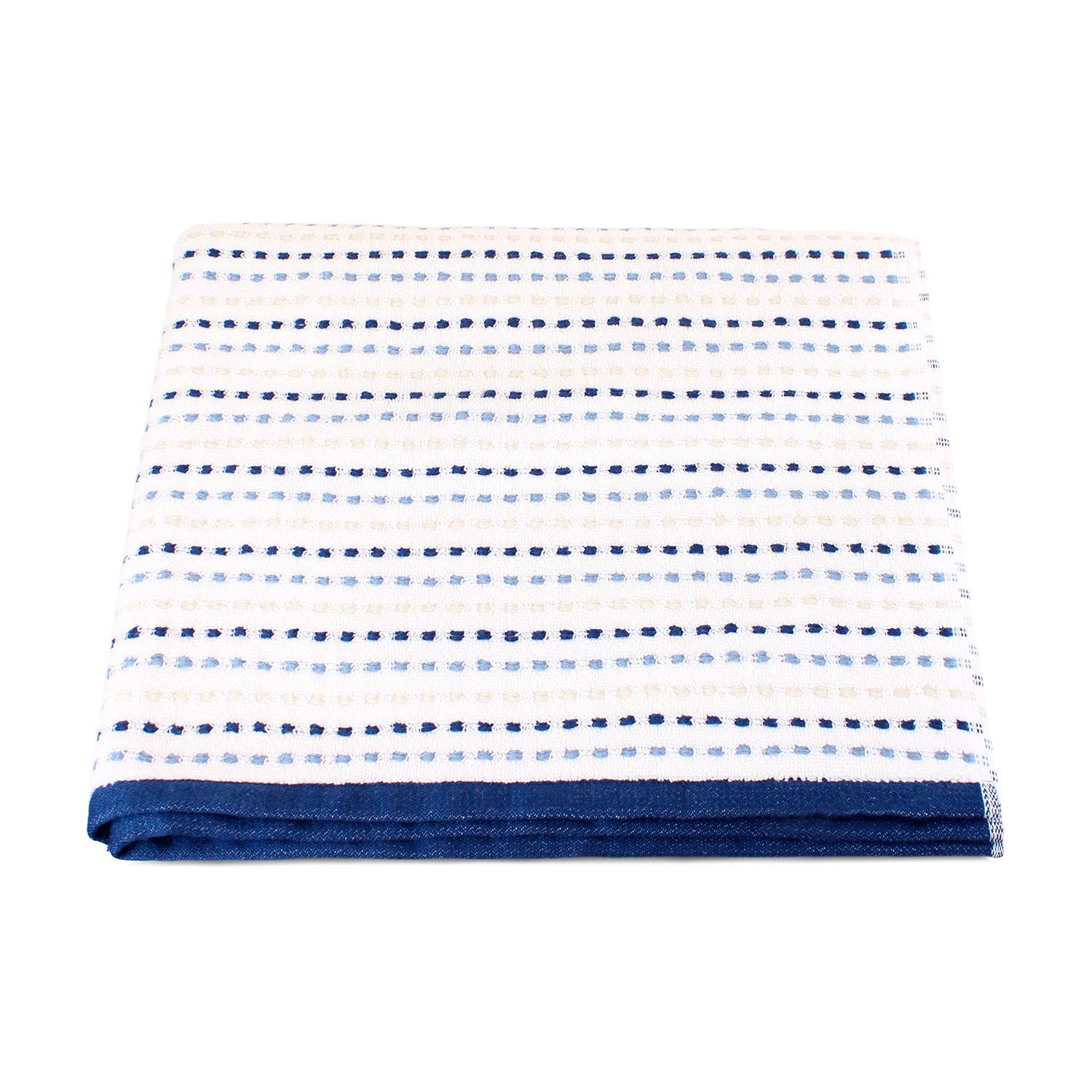 PACK 2 TOALLAS DE BAÑO STRIPE NAUTICA HOME 100% ALGODON76X137CM BLANCA - 2