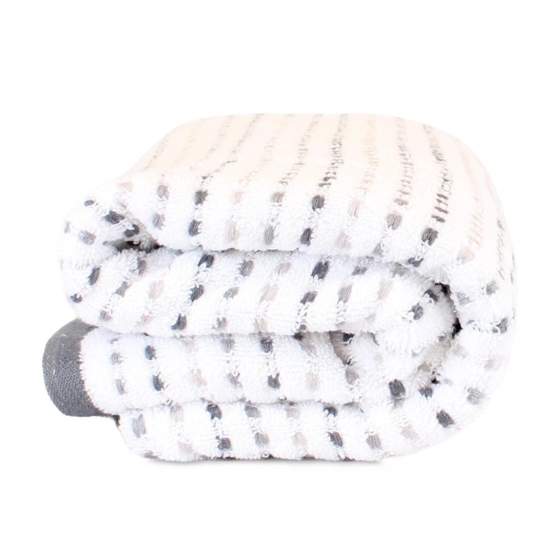 PACK 2 TOALLAS DE BAÑO STRIPE NAUTICA HOME 100% ALGODON76X137CM WHITE - 5