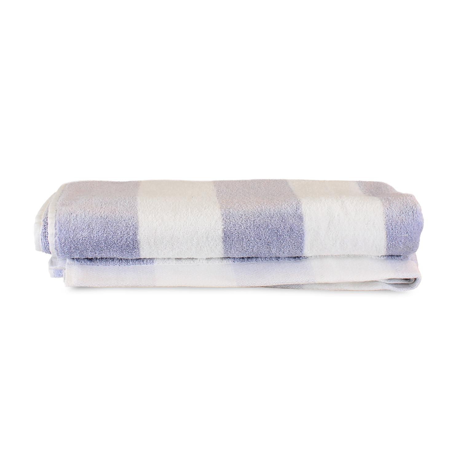 2 TOALLAS DE PLAYA NAUTICA HOME 100% ALGODON 163X81CM CABANA GRIS - 6