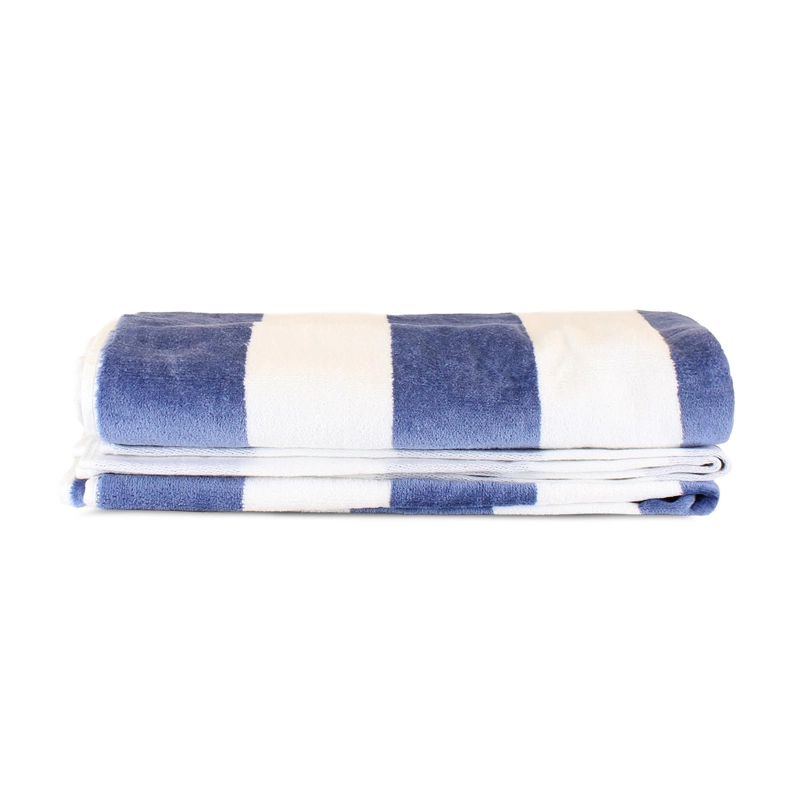 2 TOALLAS DE PLAYA NAUTICA HOME 100% ALGODON 163X81CM CABANA AZUL - 6