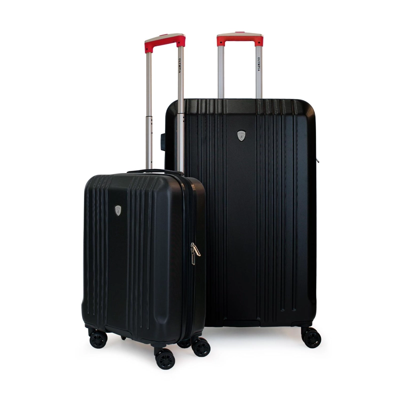 PACK 2 MALETAS S+L OLYMPIA 10Y23KG NEGRA-ROJA - 1