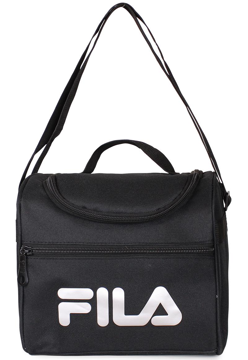 SET FILA MOCHILA 16LTS URBANIX + LONCHERA TE RMICA + ESTUCHE SPARK NEGRO-SILVER - 5