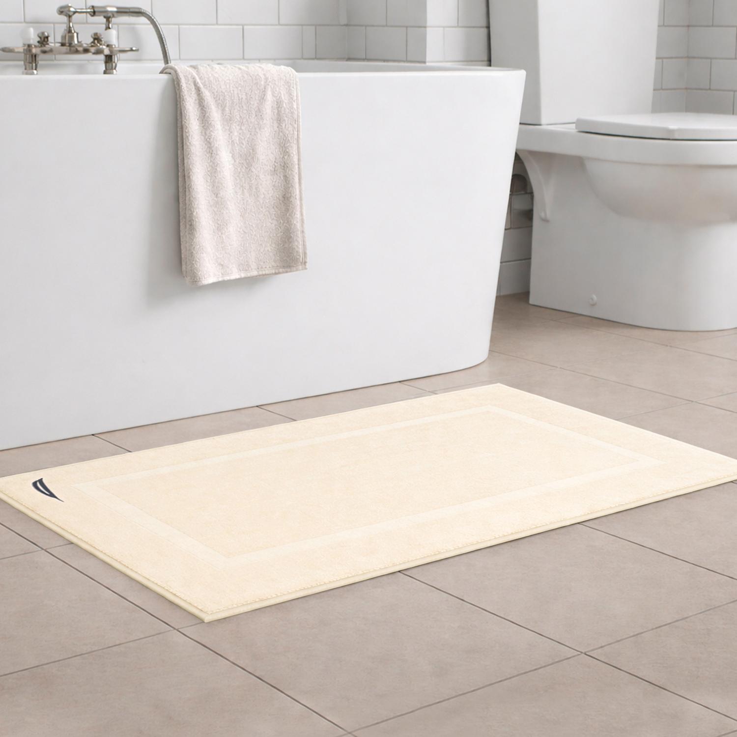 TOALLA DE PISO SIGNATURE NAUTICA HOME 100% ALGODON 45X76CM BEIGE - 1