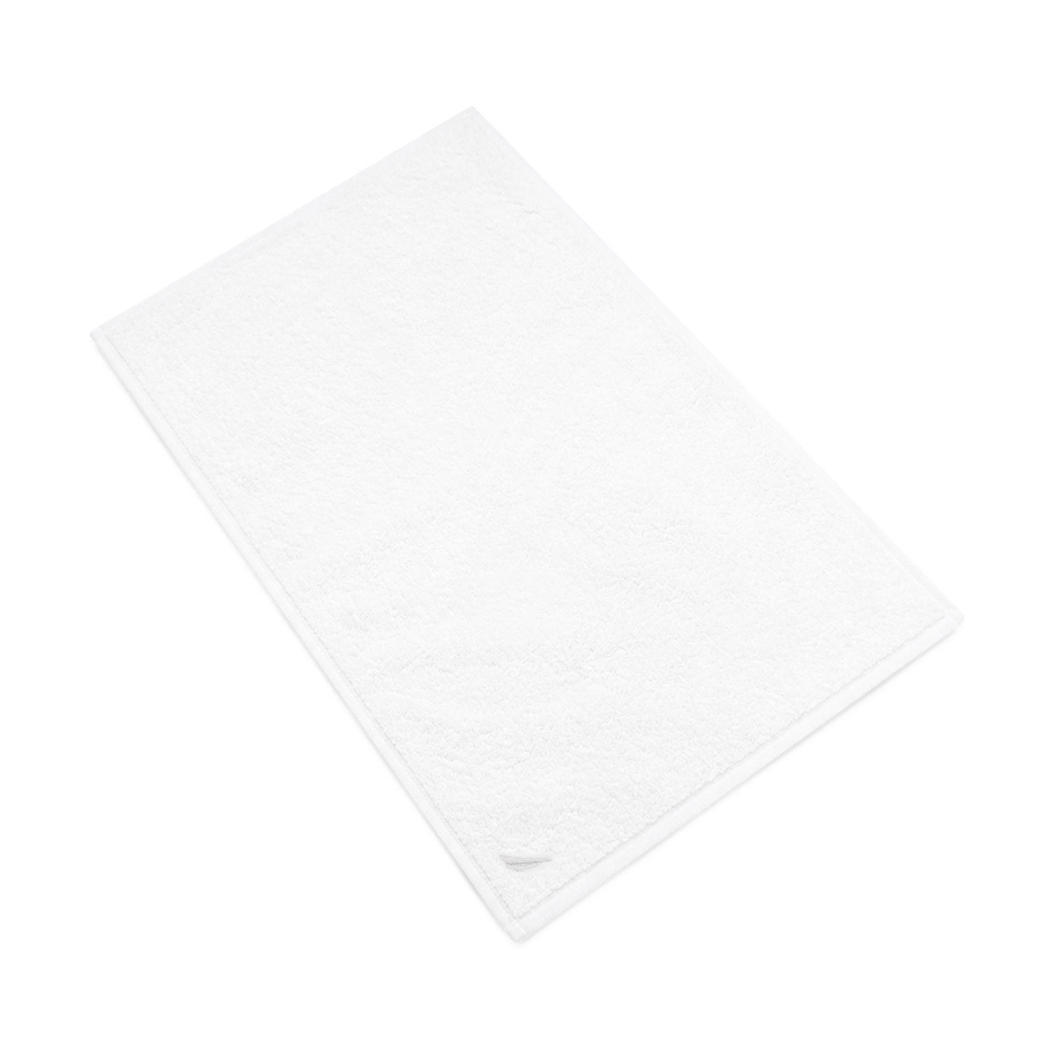 TOALLA DE PISO NAUTICA HOME 100% ALGODON LOGO BLANCO 46X76CM - 2
