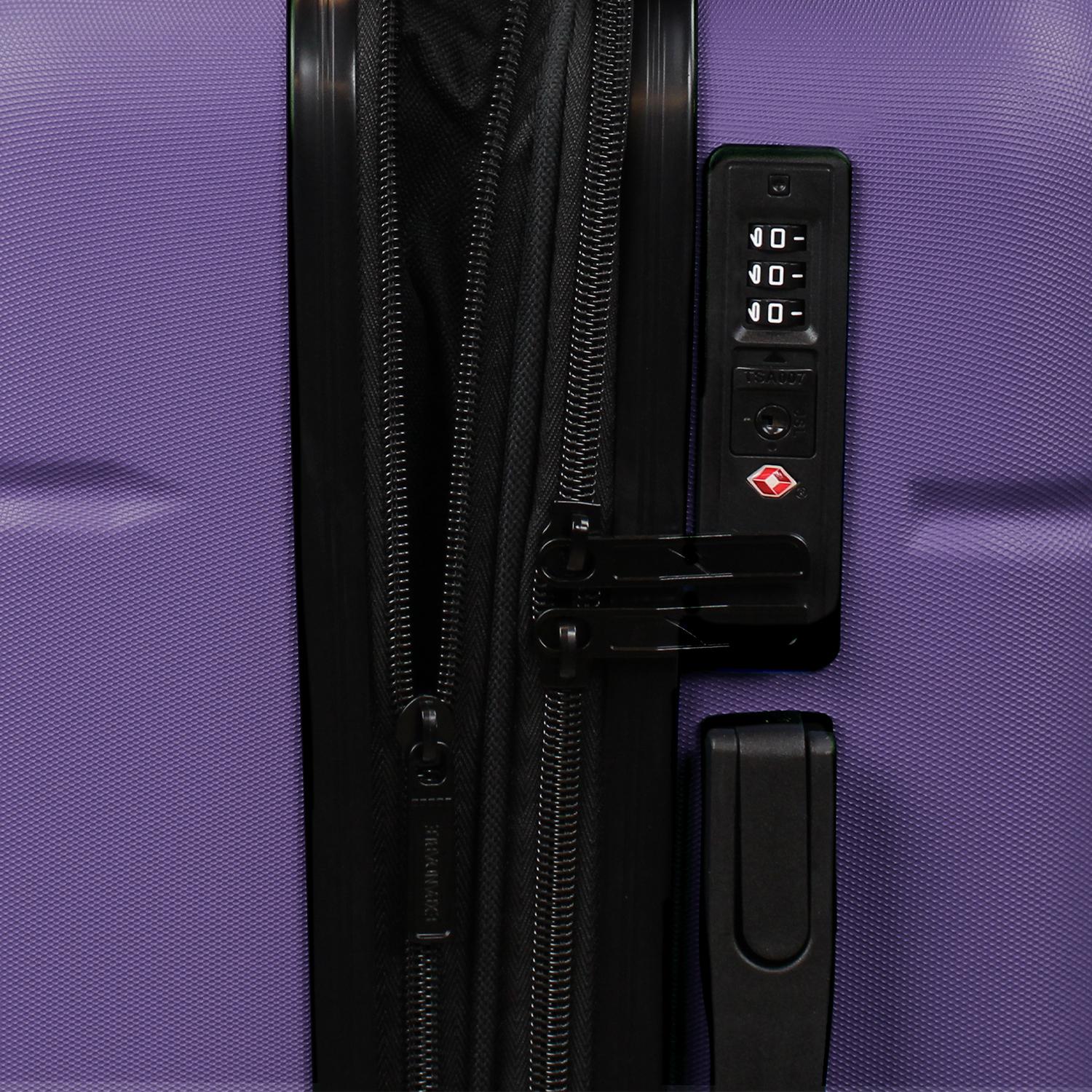 MALETA GRANDE AMSTERDAM L 23KG MORADA NAUTICA - 4