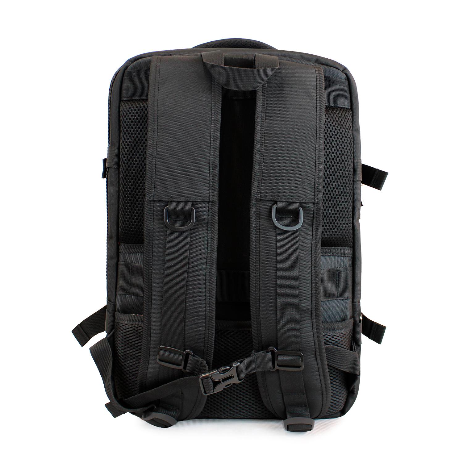 MOCHILA EJECUTIVA DE VIAJE CON PORTANOTEBOOK Y USB CONECTAGO BLACK - 8