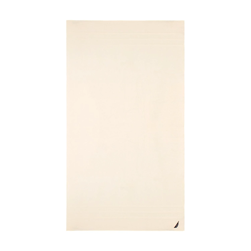 SET 3 TOALLAS NAUTICA SIGNATURE CARA+MANO+CUERPO 100% ALGODON ALTA CALIDAD BEIGE - 7