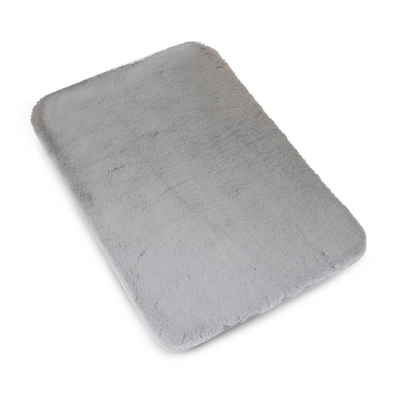PACK 2 ALFOMBRAS DE BAÑO NAUTICA HOME ULTRA SUAVE 40X60CM GRIS CLARO - 3