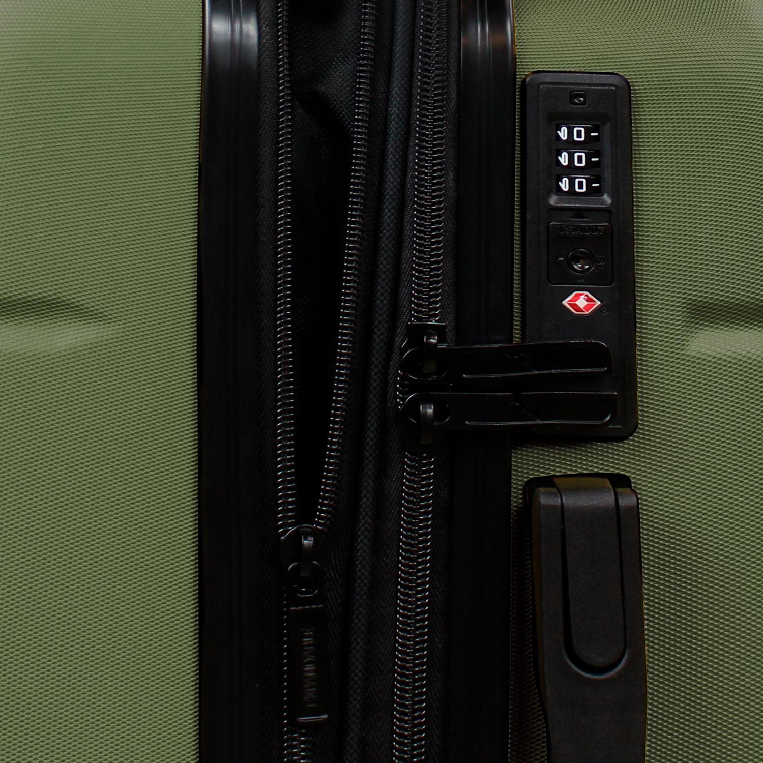 MALETA GRANDE AMSTERDAM L 23KG VERDE NAUTICA - 5