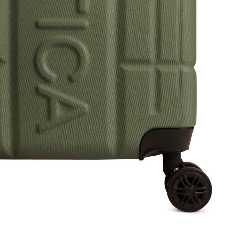 MALETA GRANDE AMSTERDAM L 23KG VERDE NAUTICA - 6