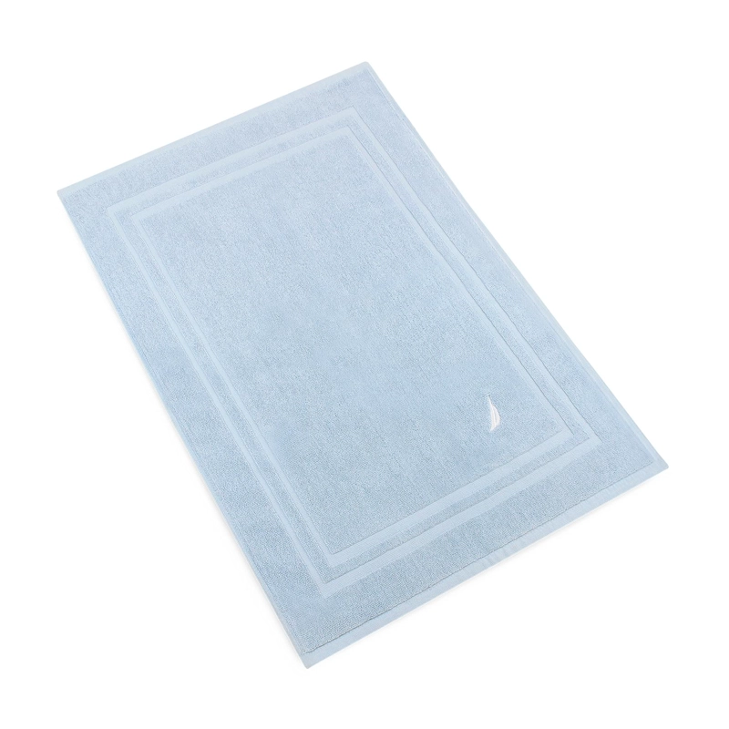 TOALLA DE PISO SAVOY NAUTICA HOME ALGODON PREMIUM  50X80 CM CELESTE - 2