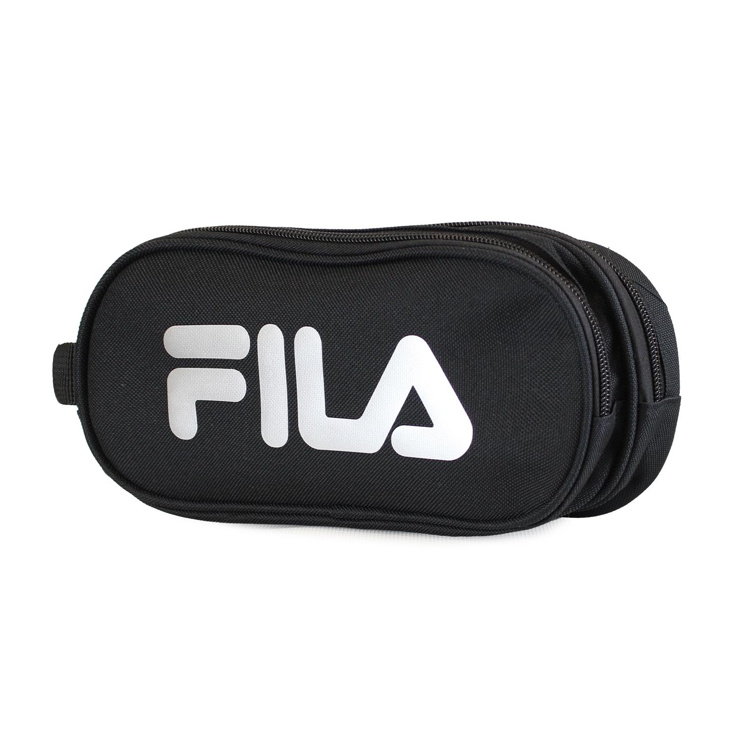 PACK FILA MOCHILA 16LTS URBANIX + ESTUCHE NECESER SPARK NEGRO-SILVER - 2