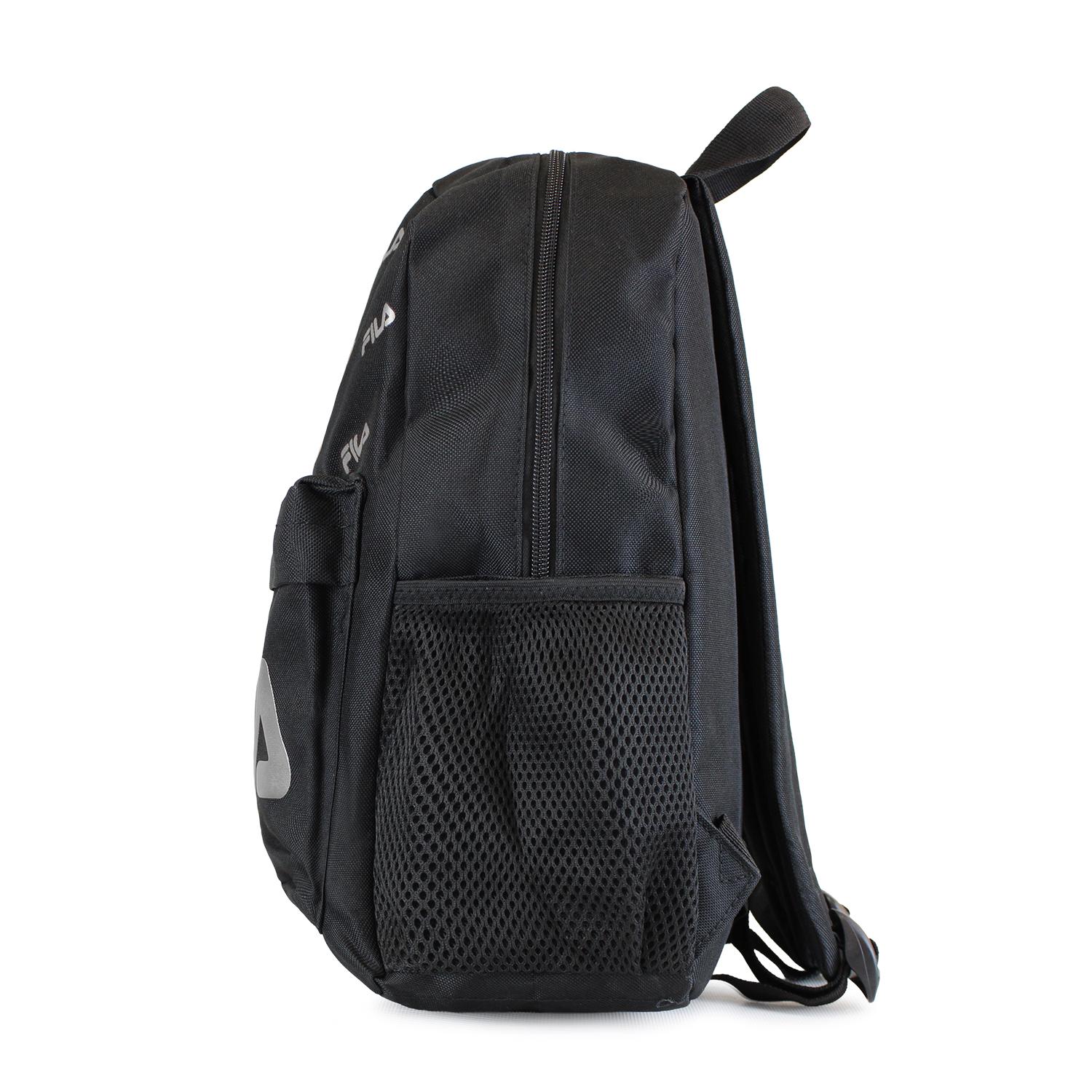 PACK FILA MOCHILA 10LTS URBANIX + ESTUCHE NECESER SPARK NEGRO-SILVER - 6