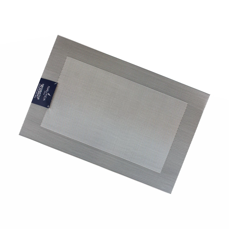 PACK 6 INDIVIDUALES DE MESA NAUTICA HOME 45X30CM PLATEADO - 3