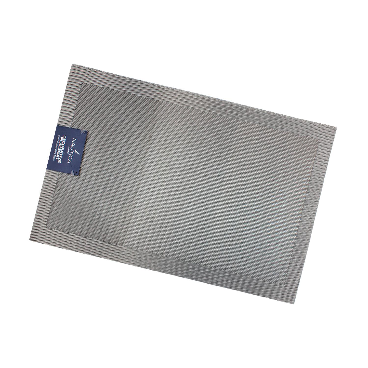 PACK 4 INDIVIDUALES DE MESA NAUTICA HOME 45X30CM DEGRADE GRIS - 3