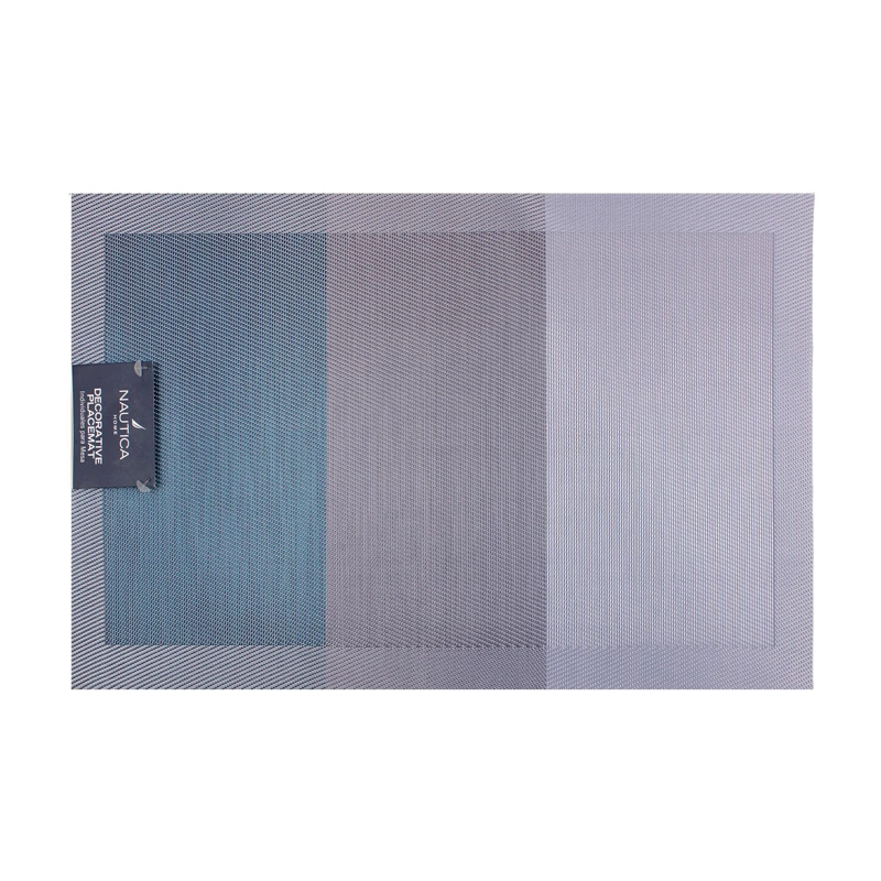 PACK 6 INDIVIDUALES DE MESA NAUTICA HOME 45X30CM DEGRADE AZUL - 2