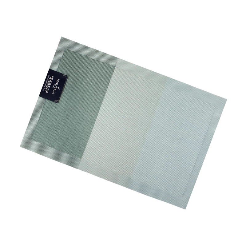PACK 4 INDIVIDUALES DE MESA NAUTICA HOME 45X30CM DEGRADE VERDE - 3