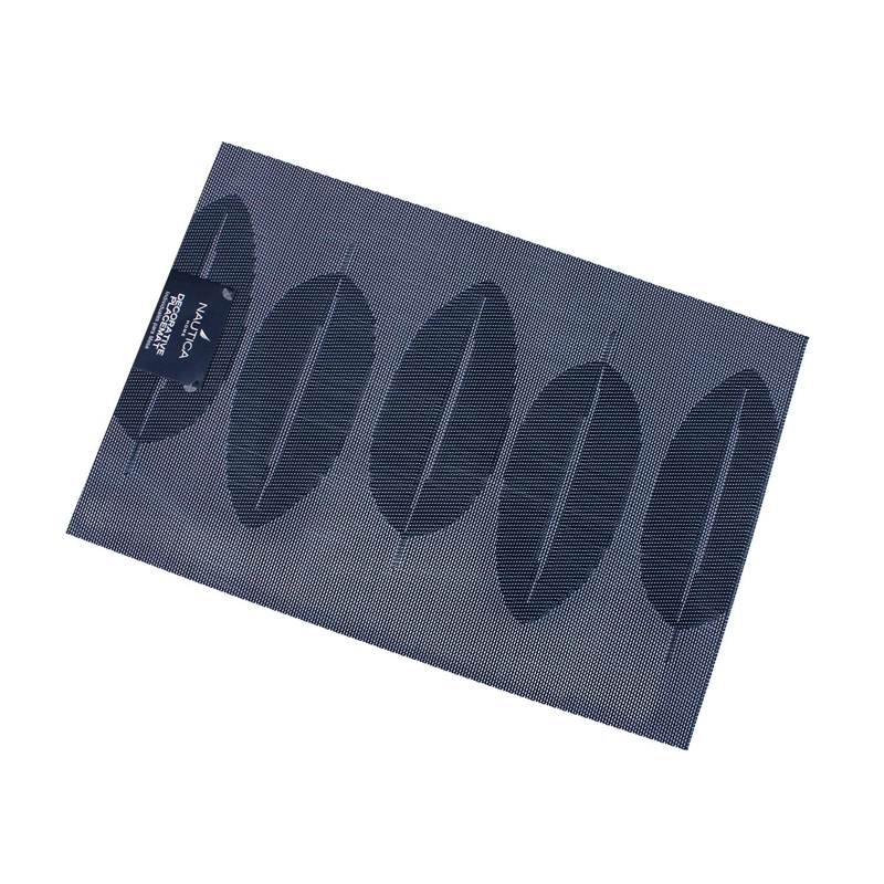 PACK 4 INDIVIDUALES NAUTICA HOME 45X30CM REVERSIBLE HOJAS AZUL - 4