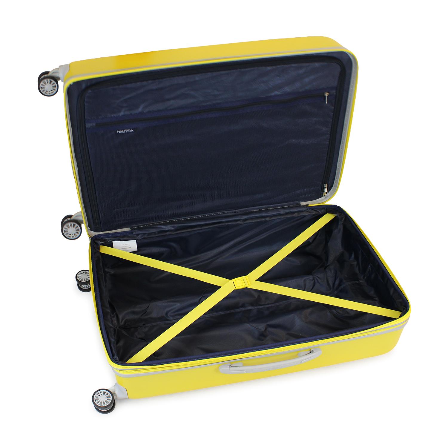PACK MALETA CABINA 10KG SUMMER AMARILLA + TOALLA DE PLAYA NAUTICA - 5