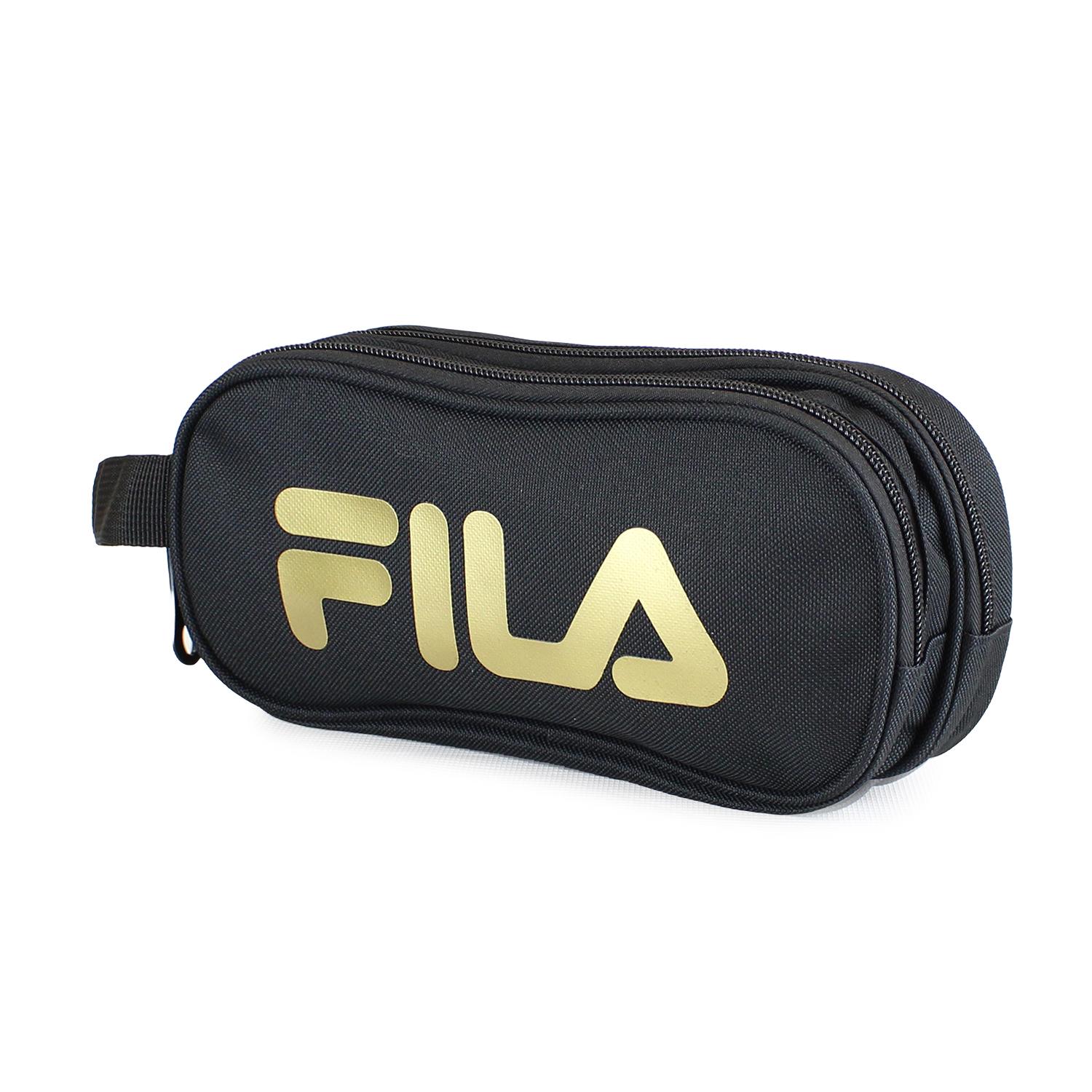 PACK FILA MOCHILA 16LTS URBANIX + ESTUCHE NECESER SPARK NEGRO-GOLD - 2