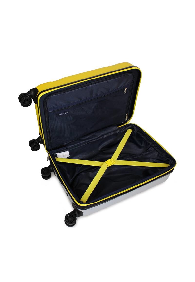 PACK MALETA CABINA 10KG BORA AMARILLA + TOALLA DE PLAYA NAUTICA - 5