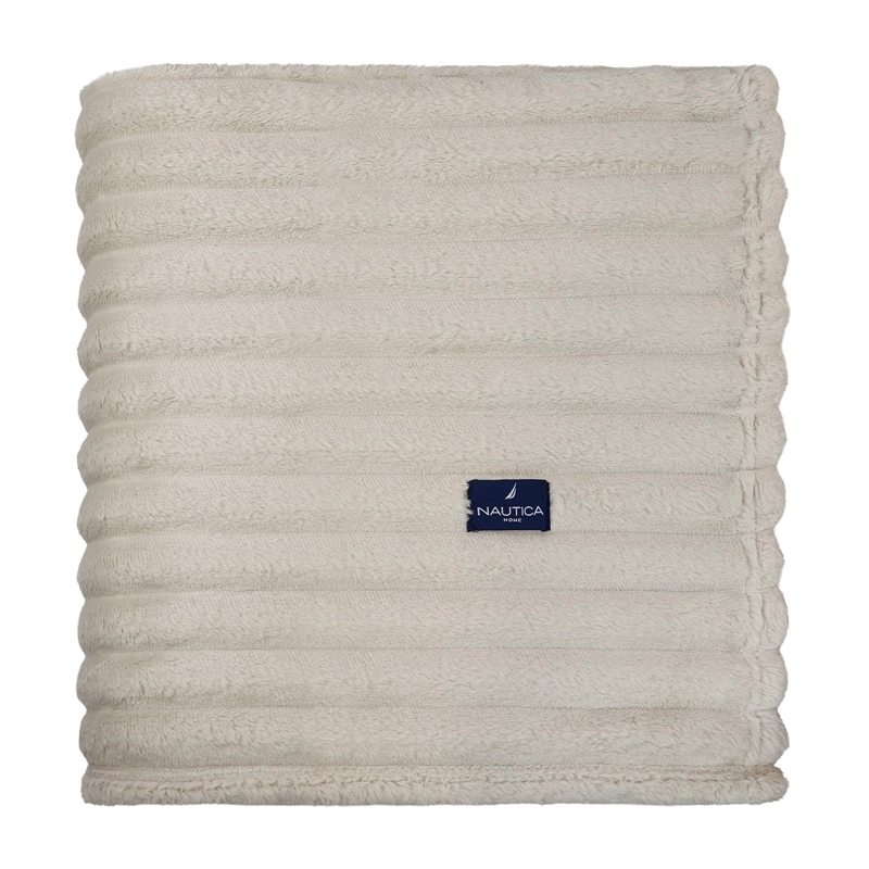 MANTA DE CAMA NAUTICA HOME JACQUARD FRANELA ULTRASUAVE 127X178CM - 3