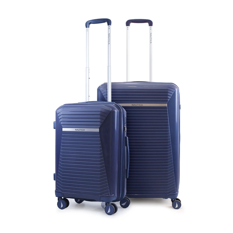 PACK 2 MALETAS NAUTICA NIZA CABINA 10Kg Y MEDIANA 20Kg AZUL - 1