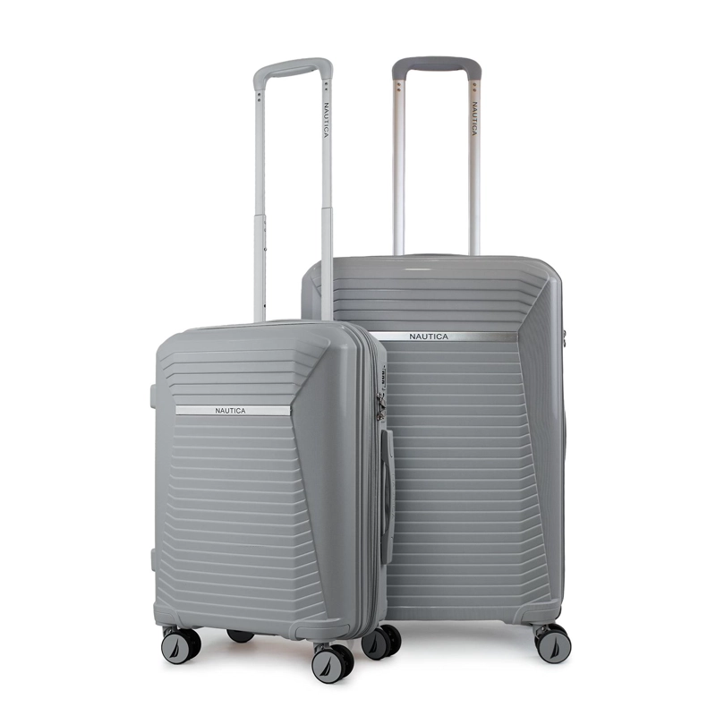 PACK 2 MALETAS NAUTICA NIZA CABINA 10Kg Y MEDIANA 20Kg GRIS - 1