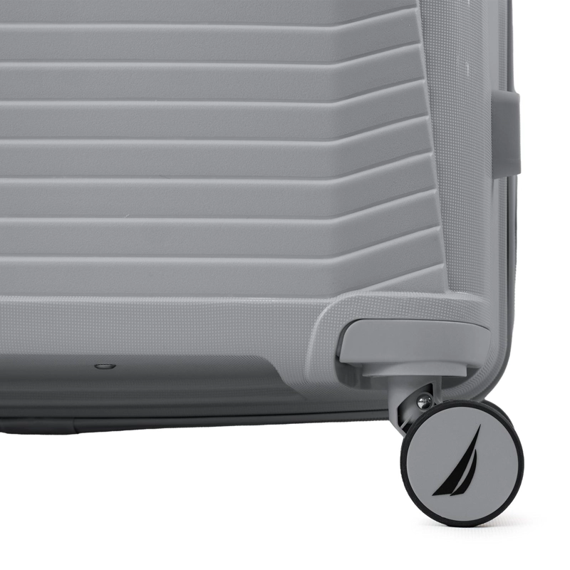 PACK 2 MALETAS NAUTICA NIZA CABINA 10Kg Y GRANDE 23Kg GRIS - 5