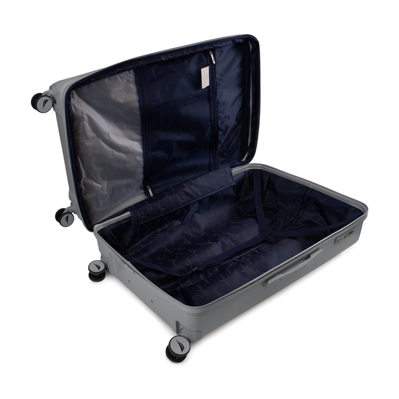 SET 3 MALETAS NAUTICA NIZA S+M+L CABINA 10K MEDIANA 20K Y GRANDE 23K GRIS - 2