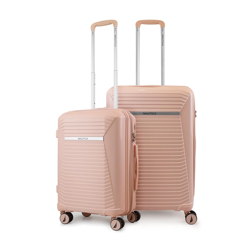PACK 2 MALETAS NAUTICA NIZA CABINA 10Kg Y MEDIANA 20Kg ROSA - 1