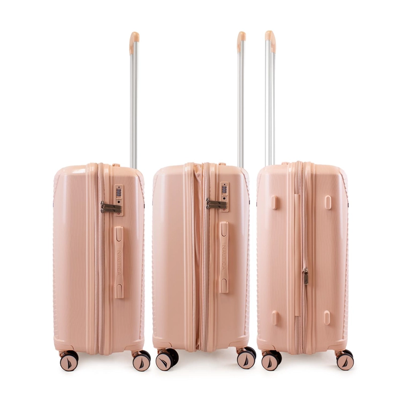 PACK 2 MALETAS NAUTICA NIZA CABINA 10Kg Y MEDIANA 20Kg ROSA - 7