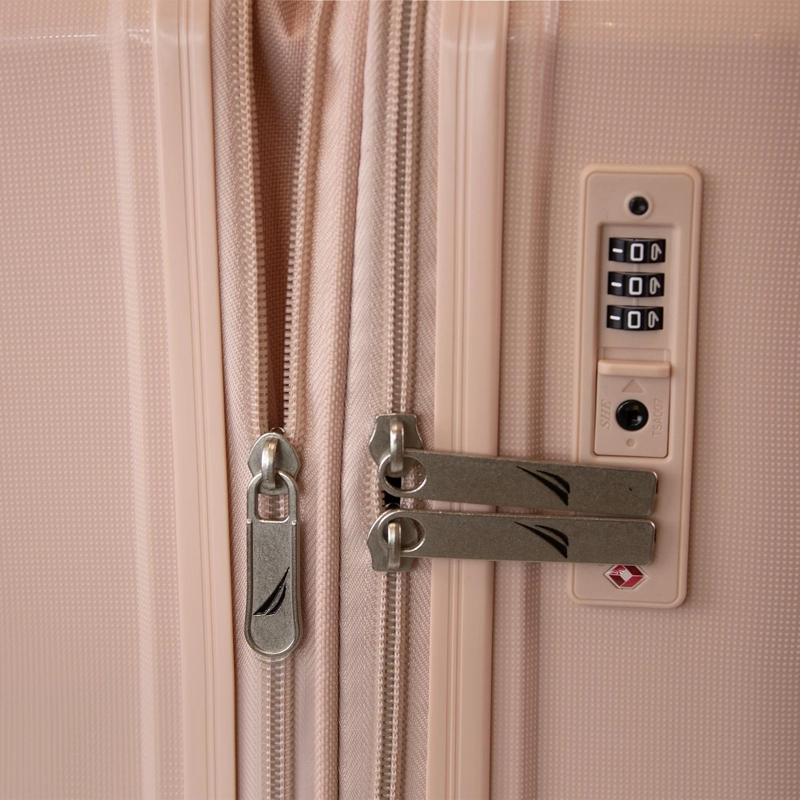 SET 3 MALETAS NAUTICA NIZA S+M+L CABINA 10K MEDIANA 20K Y GRANDE 23K ROSA - 4