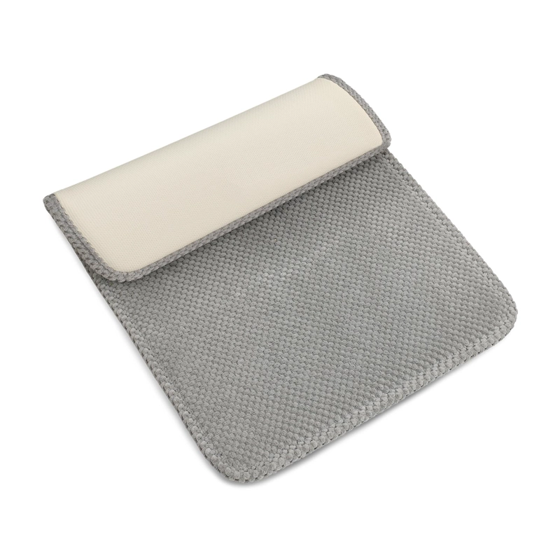 ALFOMBRA DE BAÑO NAUTICA HOME POPCORN 40X60CM GRIS CLARO - 3