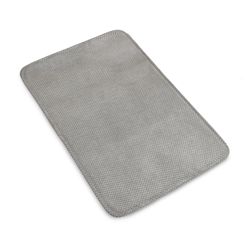 ALFOMBRA DE BAÑO NAUTICA HOME POPCORN 50X80CM GRIS CLARO - 2
