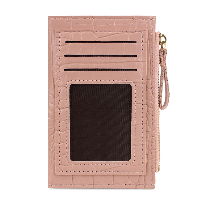BILLETERA TARJETERO MUJER CON MONEDERO ZOE ROSA CARVEN - 5