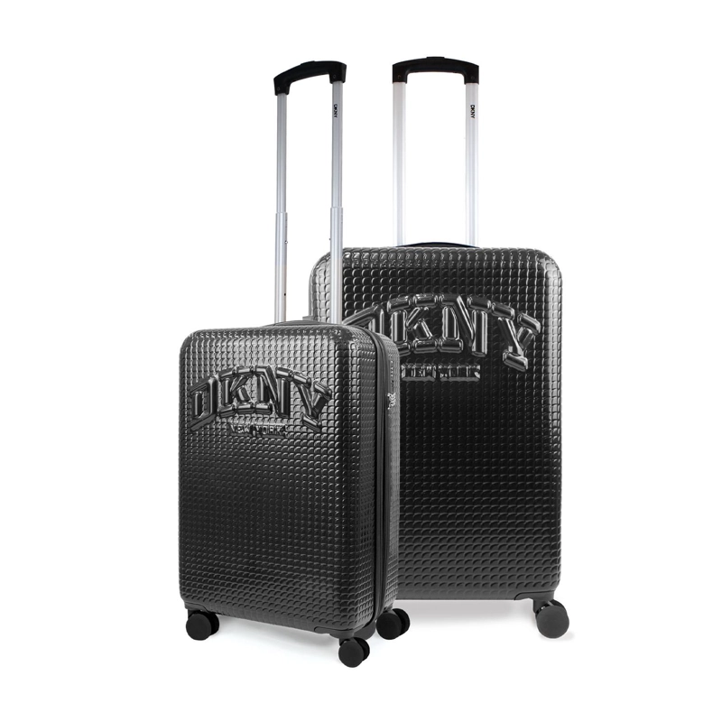 PACK 2 MALETAS DONNA KARAN HOT TOWN S 10K + M 20K NEGRA DKNY - 1