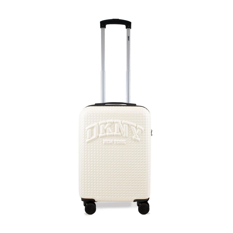 MALETA DE CABINA DONNA KARAN HOT TOWN 10K BLANCA DKNY - 6