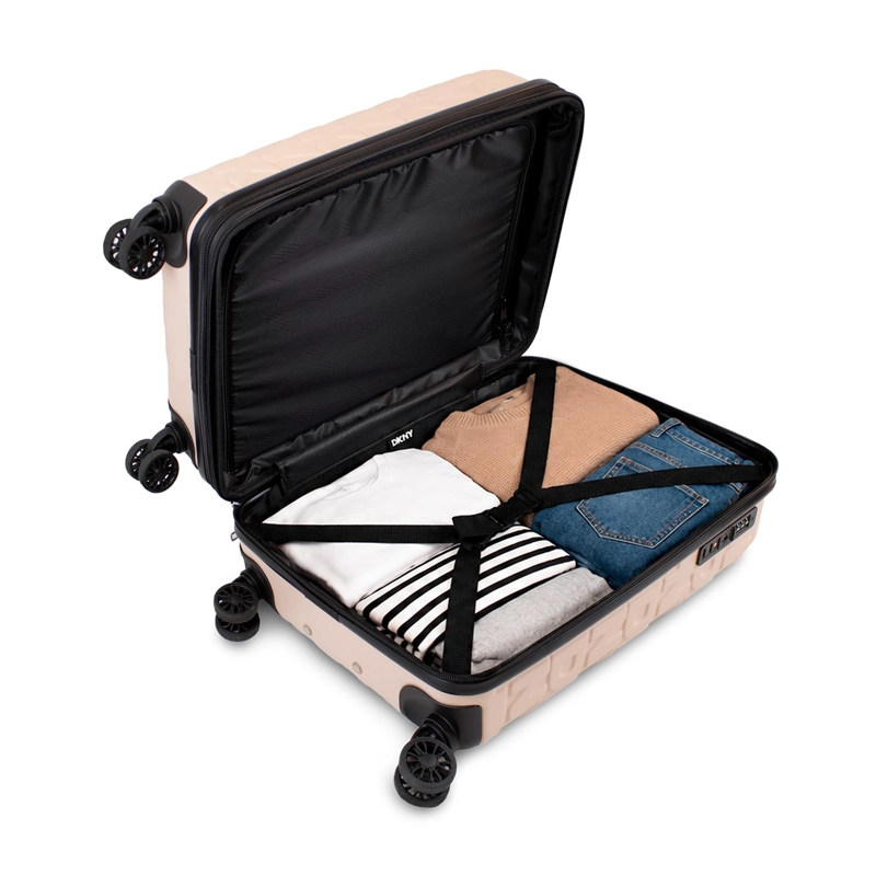 MALETA DE CABINA DONNA KARAN MEGHAN 10K ROSADA DKNY - 3