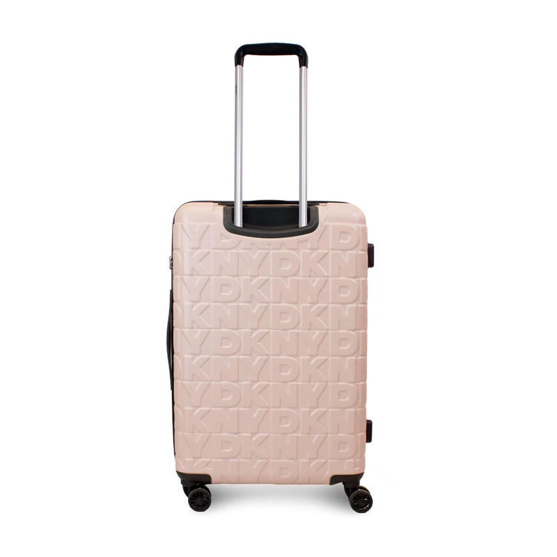 PACK 2 MALETAS DONNA KARAN MEGHAN S 10K + M 20K ROSADA DKNY - 8